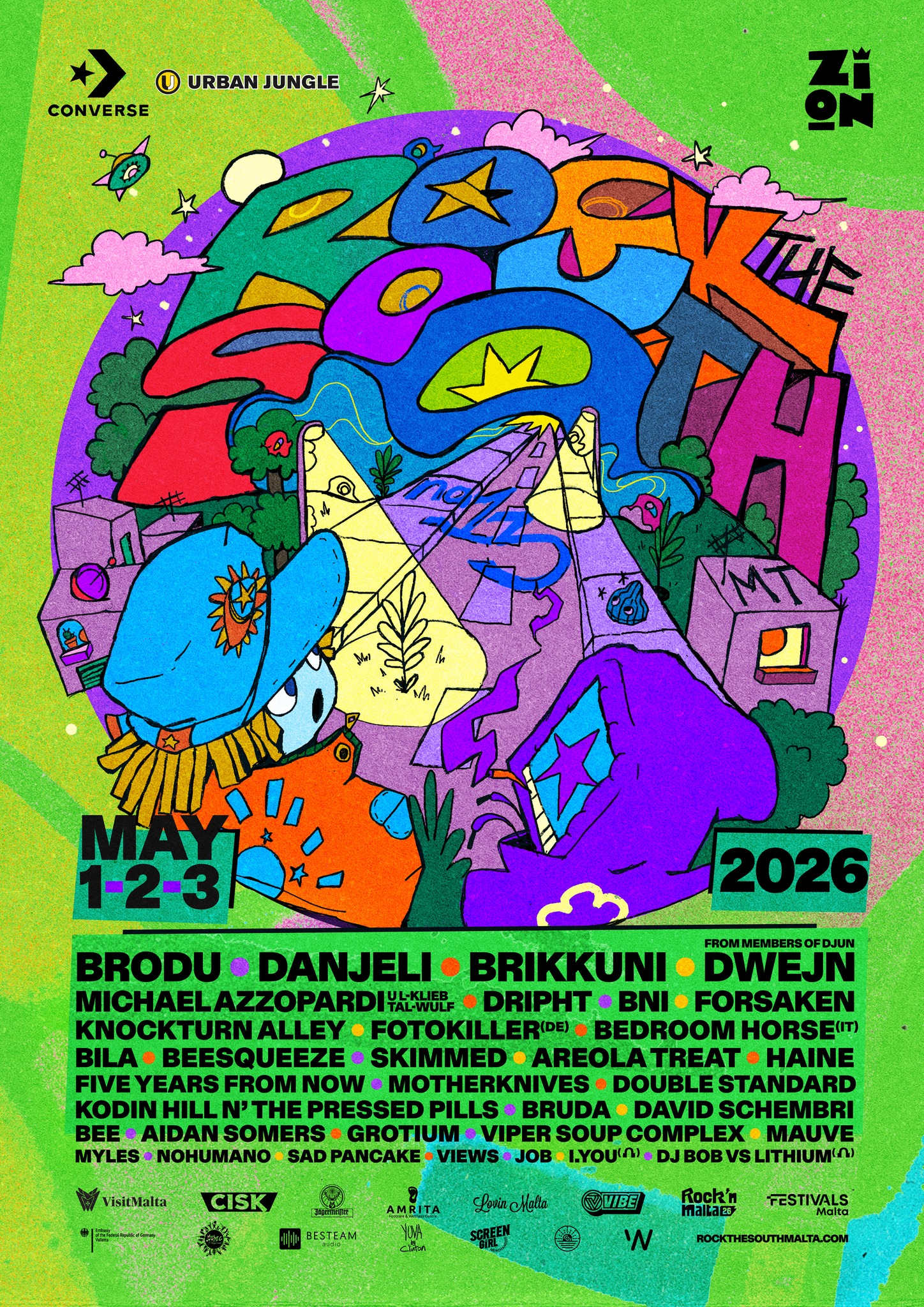 Rock the South Malta 2026: Full Lineup Revealed